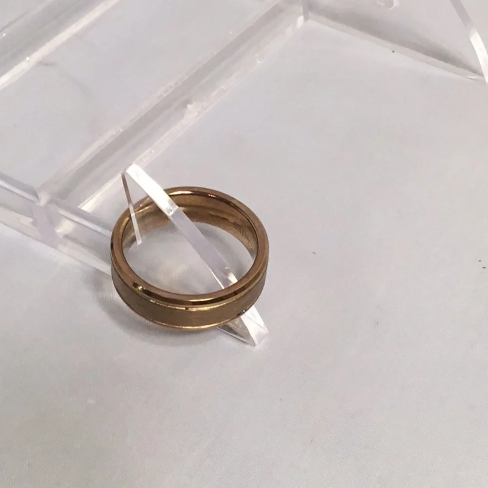 SPOSO‎ 𝅺TUNGSTEN CARBIDE MEN ENGAGEMENT WEDDING BAND SIZE 13-13.5